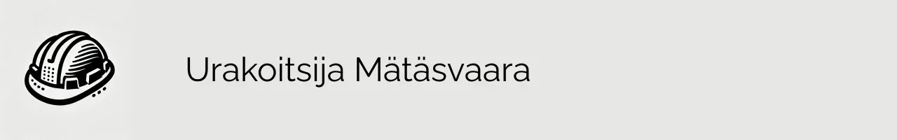 Urakoitsija Mätäsvaara